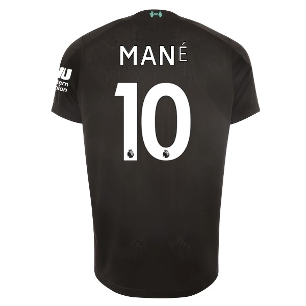 Camiseta Liverpool NO.10 Mane 3ª 2019/20 Negro
